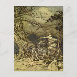 Rackham's Valkyrie Briefkaart