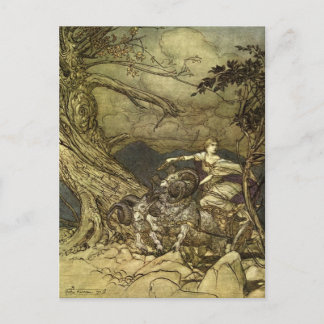 Rackham's Valkyrie Briefkaart