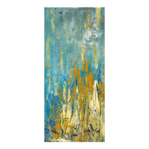 Rackkaart "Hazy Skies" Kunst met Heather Acrylic Reclamekaart