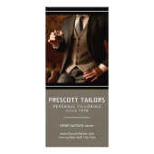 Rackkaart met geraffineerde marketing reclamekaart (Voorkant)