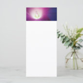 RackKaart met Paarse schaduwen (Staand voorkant)