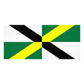 Rackkaart met vlag van Monterey, VS Reclamekaart (Achterkant)