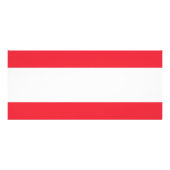 Rackkaart met vlag van Oostenrijk Reclamekaart (Achterkant)