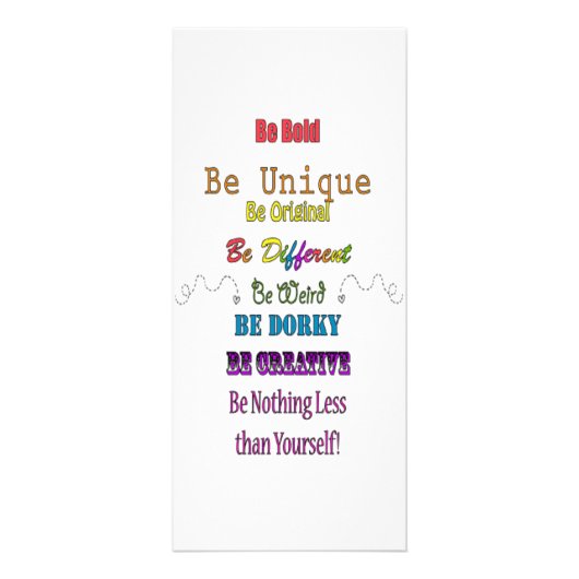 Rackkaarten Reclamekaart (Achterkant)