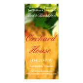 Rackkaarten van Orchard House V.2 Reclamekaart (Achterkant)