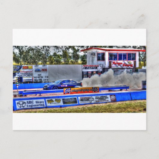 RACKUNDIGE EFFECTEN VAN PLATTELANDSQUEENSLAND AUST BRIEFKAART (Voorkant)