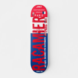 RACMIER JMT PARIS 7 3/4" Skateboarddek Persoonlijk Skateboard