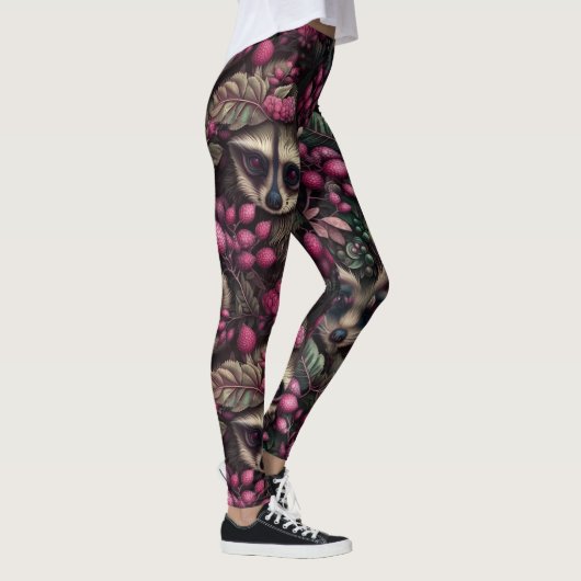 Racoenen in de leggings van frambozen - Schuif (Rechts)