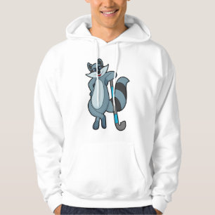Racon bij Hockey met Hockey stick Hoodie