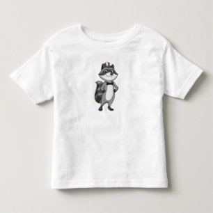 Racoon als Groom met Stropdas Kinder Shirts