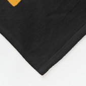 Racoon Als ik ooit hondsdolheid krijg, zit je hoog Fleece Deken (Hoek)