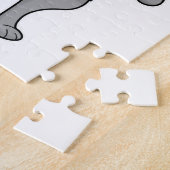 Racoon Basketball speler Basketball Legpuzzel (Zijkant)