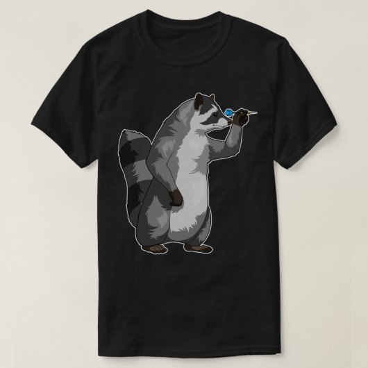 Racoon Darts Dart 2 T-shirt (Design voorkant)