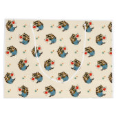 RACOON EN HEARTS  Cadeautas (Achterkant)