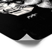 Racoon Feral Like My Blood Sugar Diabetes Awarenes Poster (Hoek)