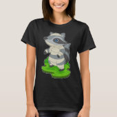 Racoon Halloween Mummy T-shirt (Voorkant)