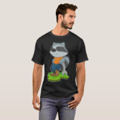 Racoon Handyman Moersleutel T-shirt (Voorkant volledig)