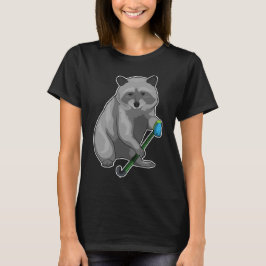 Racoon Hockey-stick T-shirt