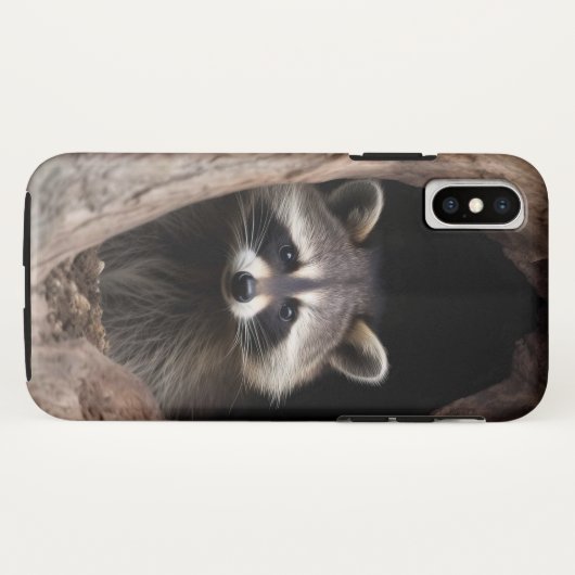 Racoon in boomgrot Case-Mate iPhone case (Achterkant (horizontaal))