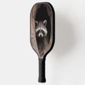 Racoon in boomgrot pickleball paddle (Links)