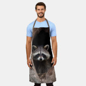 Racoon in boomgrot schort (Gedragen)