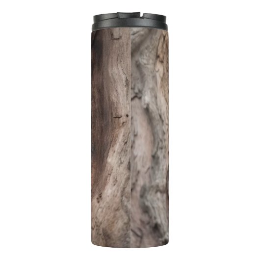 Racoon in boomgrot thermosbeker (Achterkant)