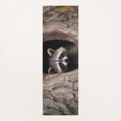 Racoon in boomgrot yogamat (Voorkant)