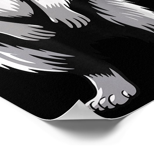 Racoon Shirt Adult Kids Men Women Racoon Costume  Poster (Hoek)