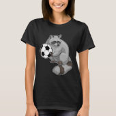 Racoon Soccer Soccer T-shirt (Voorkant)