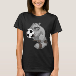Racoon Soccer Soccer T-shirt