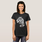 Racoon Soccer Soccer T-shirt (Voorkant volledig)