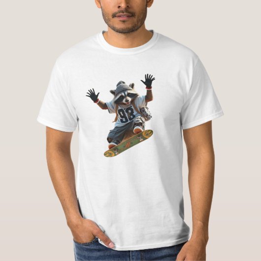 Racoon T-shirt (Voorkant)