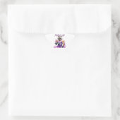 Racoon trainer, atleet, halters ster sticker (Tas)