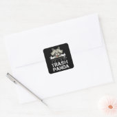 Racoon Trash Panda - Raccoon Gift Vierkante Sticker (Envelop)