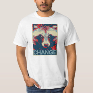 Racoon voor president t-shirt