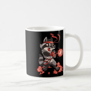 Racoondouken Funny Raccoon Karate Fighter Arcade G Koffiemok