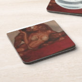 Racquel Evans Hard kunststof onderzetter (Linkerzijde)