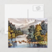Racquet River—Adirondacks Postcard Briefkaart (Voorkant / Achterkant)