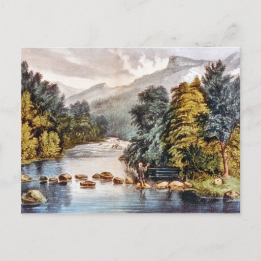 Racquet River—Adirondacks Postcard Briefkaart (Voorkant)
