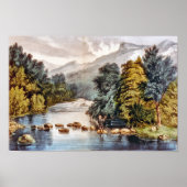 Racquet River—Adirondacks Poster Print (Voorkant)
