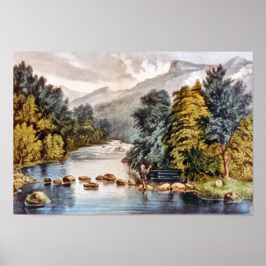 Racquet River—Adirondacks Poster Print (Voorkant)