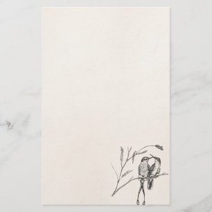  Racquet Tail Hummingbird Personalized Bird Briefpapier