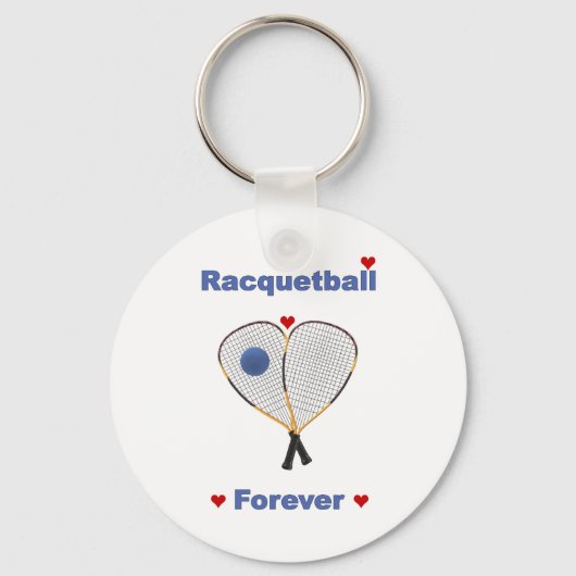 Racquetball Forever Sleutelhanger (Voorkant)