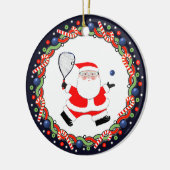Racquetball Holiday Gift Keramisch Ornament (Links)