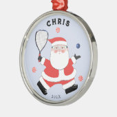 Racquetball Holiday Keepomwille Gift Metalen Ornament (Links)