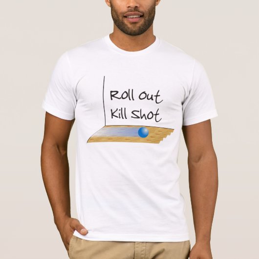 Racquetball Kill Shot T-shirt (Voorkant)