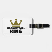 Racquetball king bagagelabel (Voorkant horizontaal)