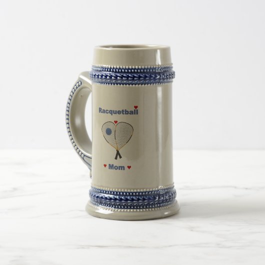 Racquetball Ma Bierpul (Voorkant links)