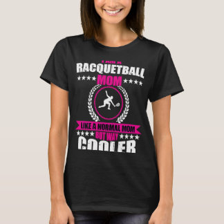 Racquetball mam-outfit voor vrouwen t-shirt