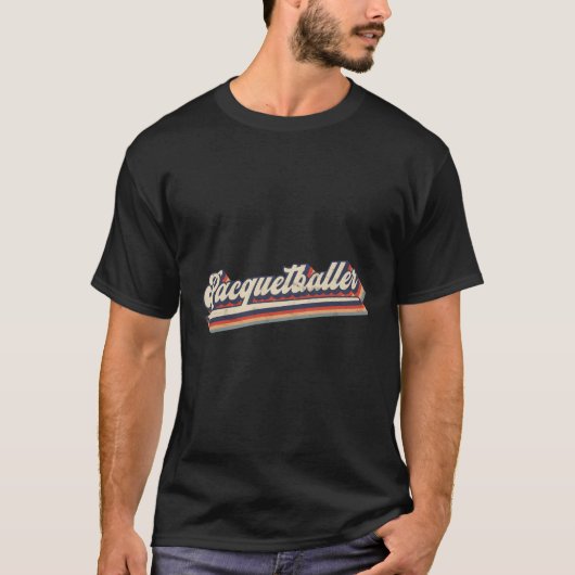 Racquetball speler Racquetball T-shirt (Voorkant)